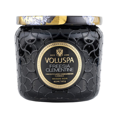 VOLUSPA FREESIA CLEMENTINE PETITE JAR CANDLE - Expect Lace